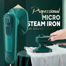 Mini Steam Iron – Portable Wrinkle Remover for Instant Ironing
